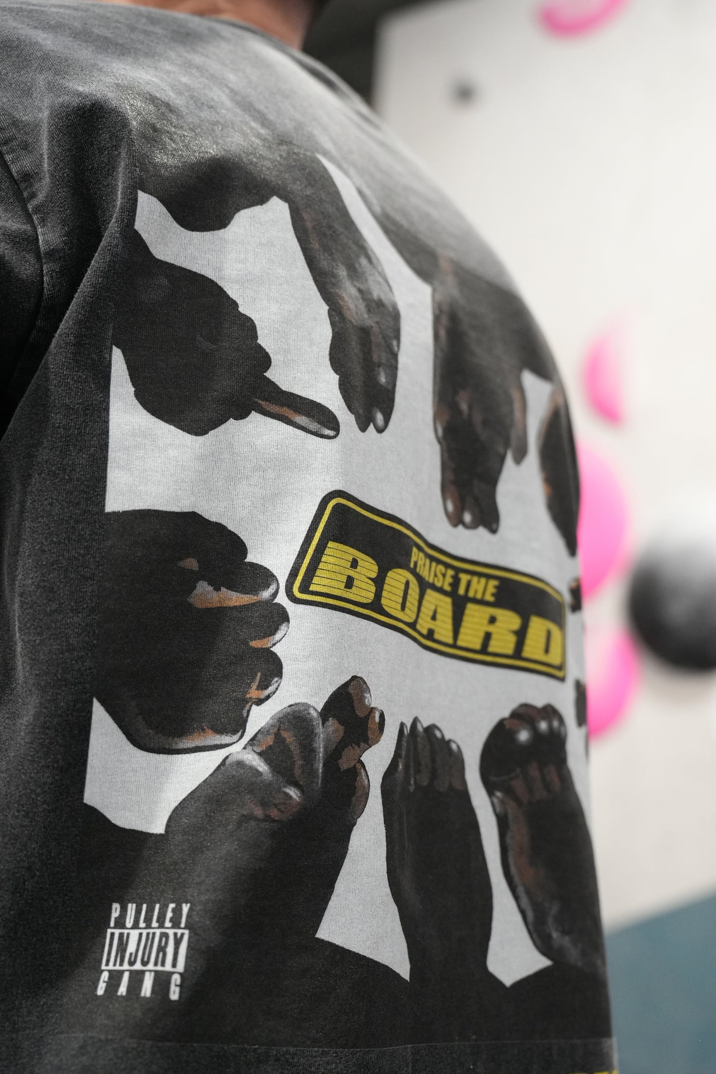 Praise The Board - Oversized Washed Tee