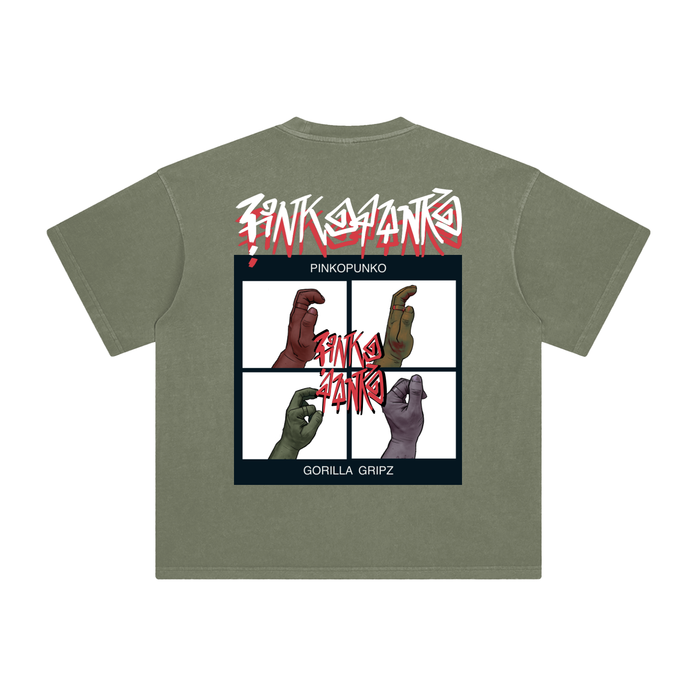 Gorrila Gripz - Enzyme Washed Tee