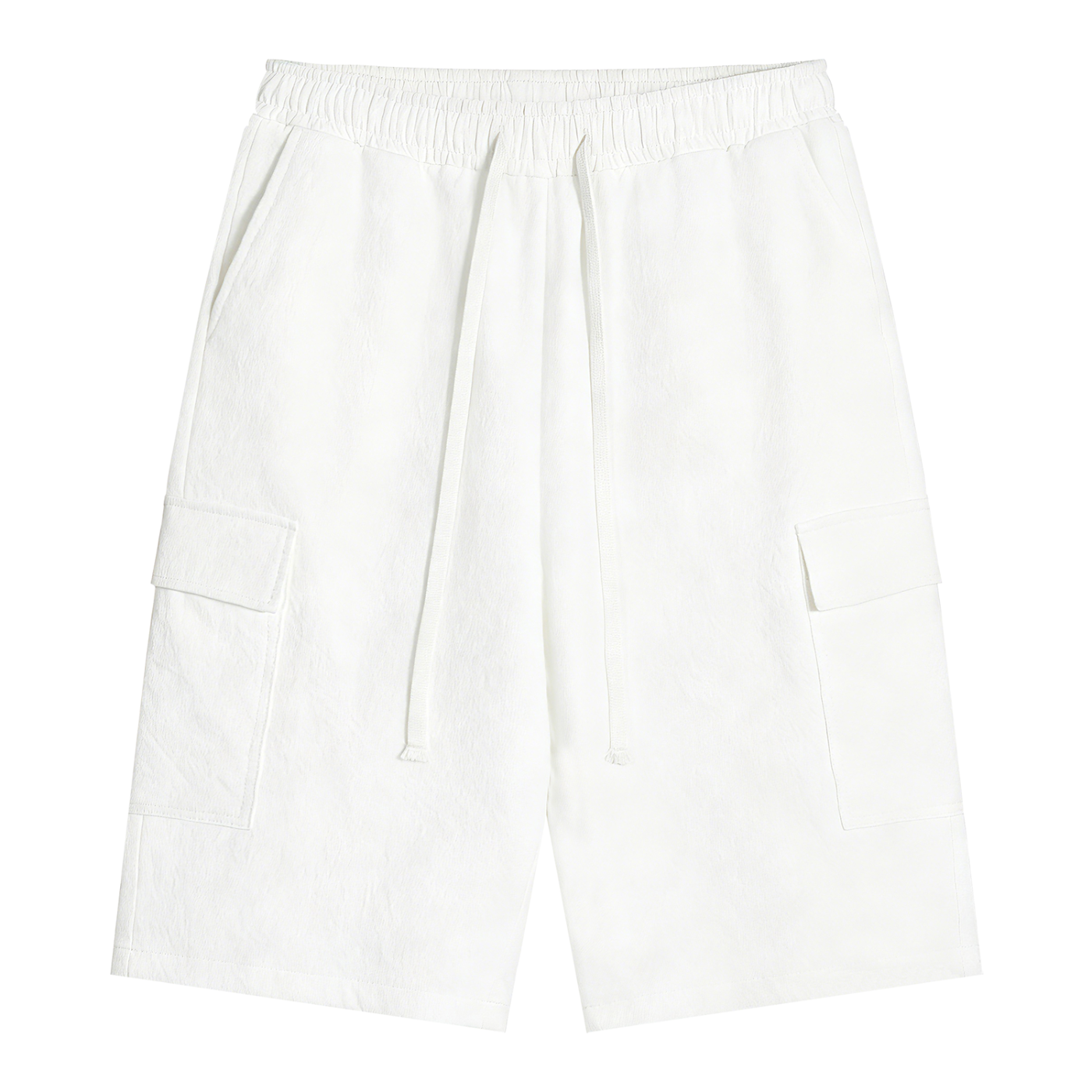 Logo - Drawstring Cargo Shorts