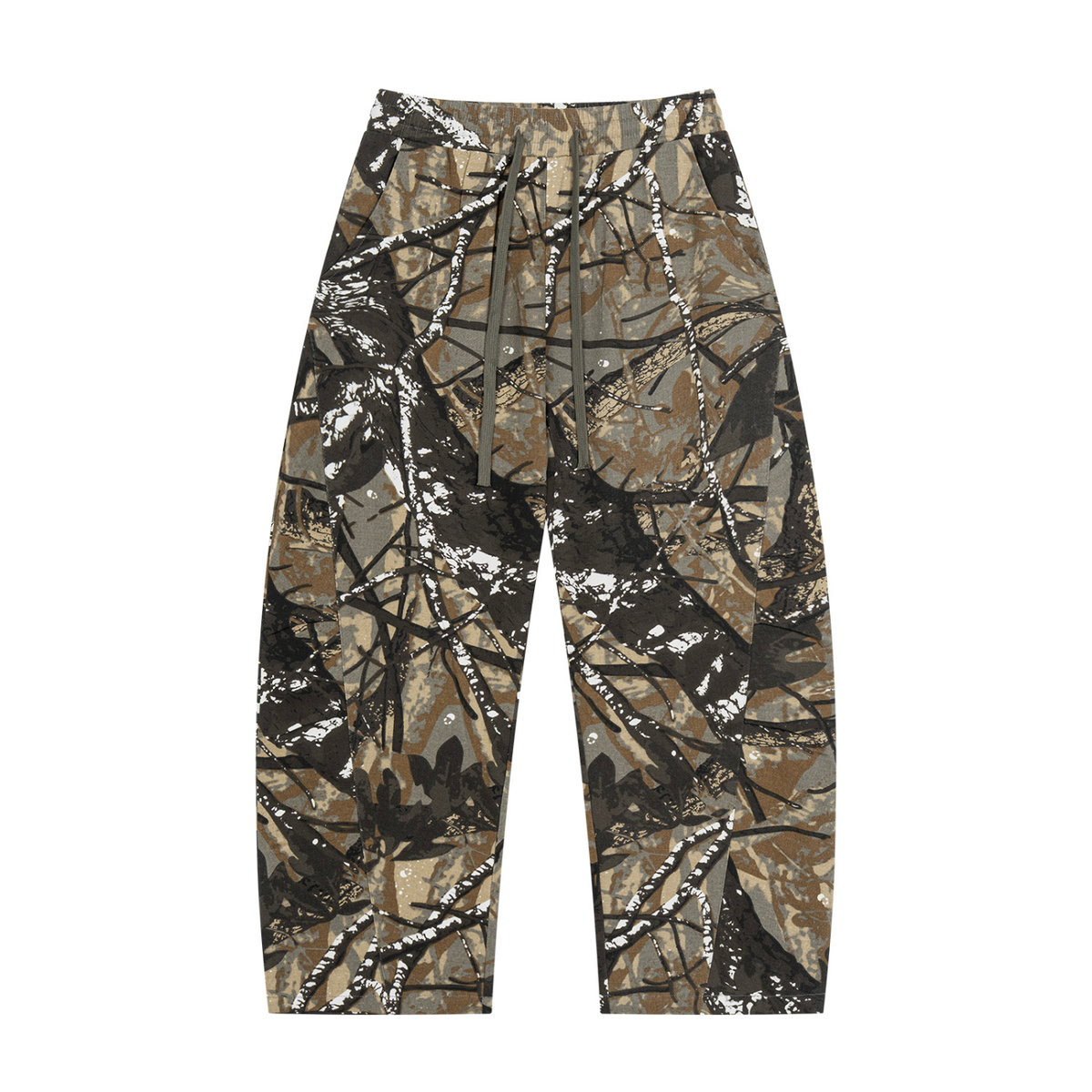 Iconic - Tree Camo Barrel Leg Pants