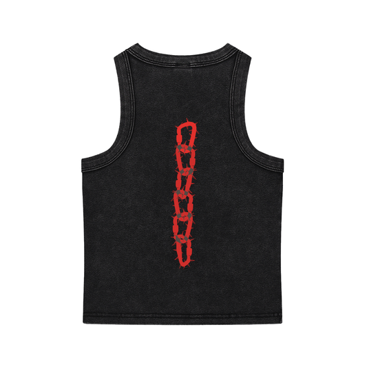 Thorned Carabiners - Washed Singlet