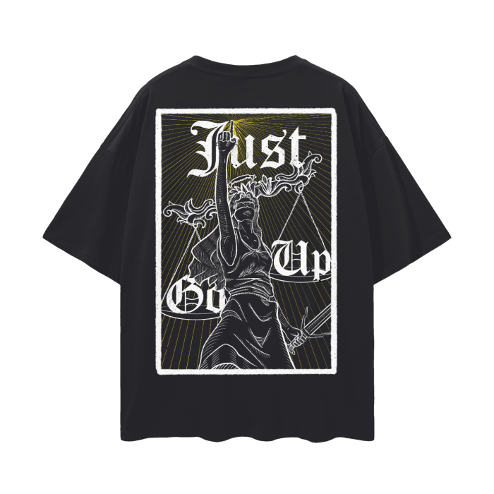 Just Go Up (Yellow) - Oversized Tee