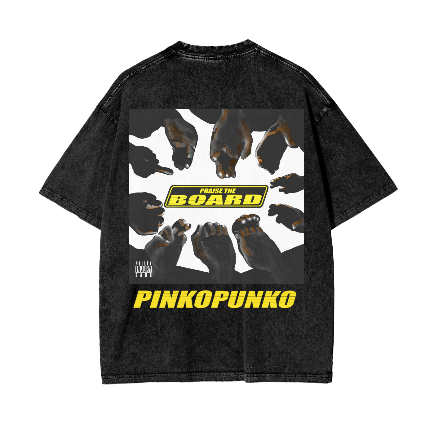 Praise The Board - Oversized Washed Tee