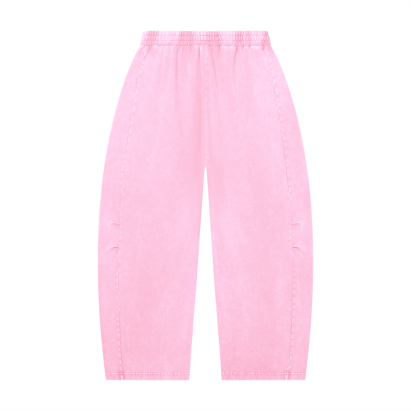 Simple - Mineral Wash Barrel Leg Pants