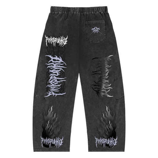 Cybersigil - Washed Drawstring Sweatpants