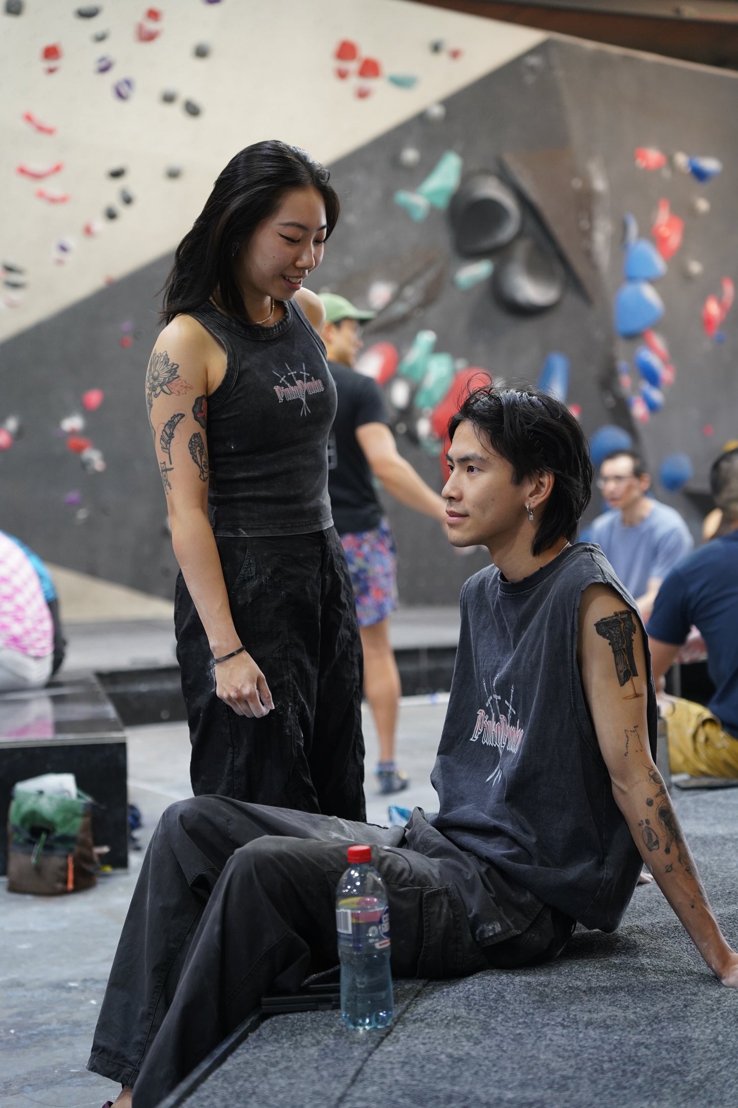Snake And Lilies - Washed Singlet