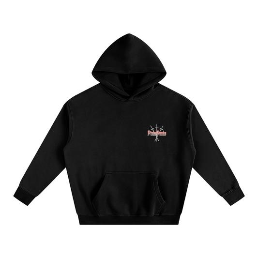 Cranes in the Sun (small logo) - Oversized Hoodie