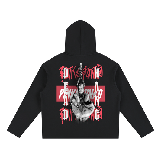 Dead Hang - Oversized Drawstring Hoodie