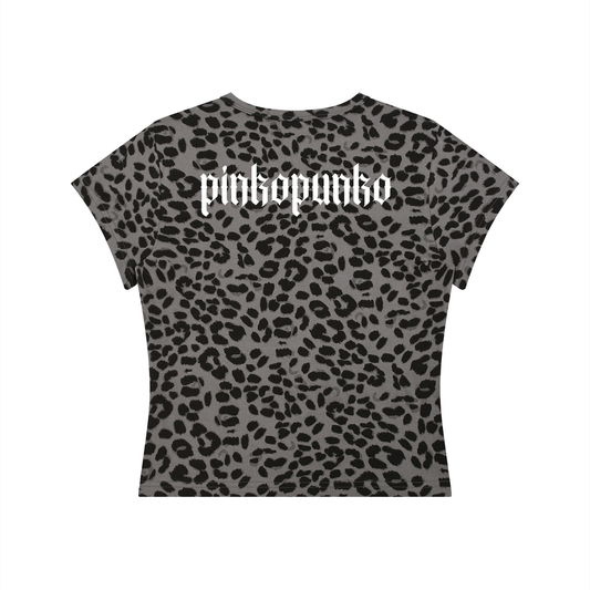 Butterfly - Women’s Leopard Crop T-Shirt