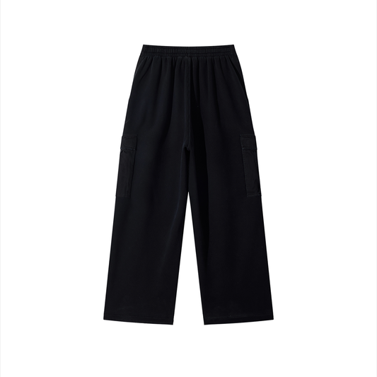 Iconic - Sunfade Washed Wide Leg Cargo Pants