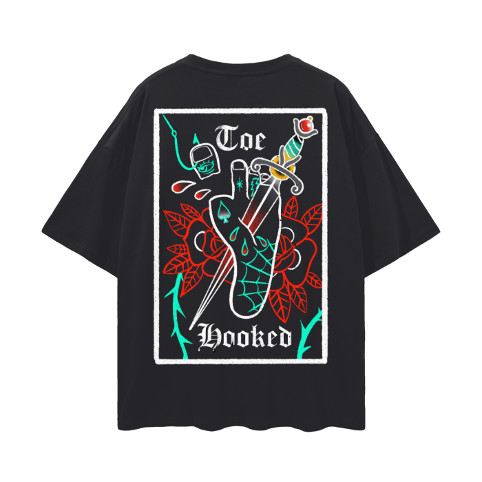 Toe Hooked - Oversized Tee