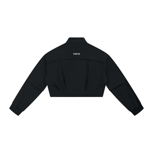 Special Grade - Women's Cropped Button-Front Jacket
