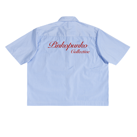 Performative Climber's Uniform - Boxy Stripe Shirt