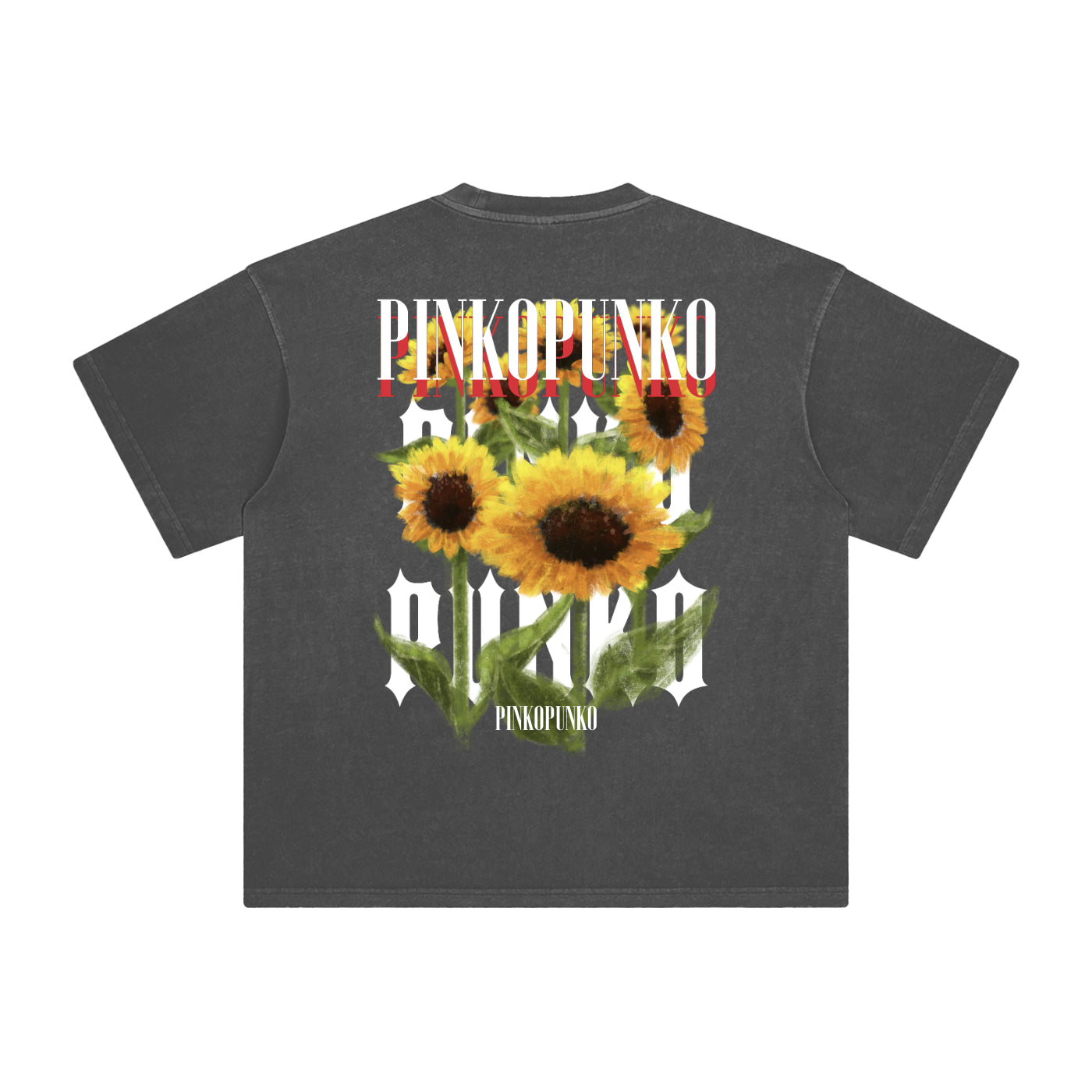 Summer Sunflowers - Enzyme Washed Tee