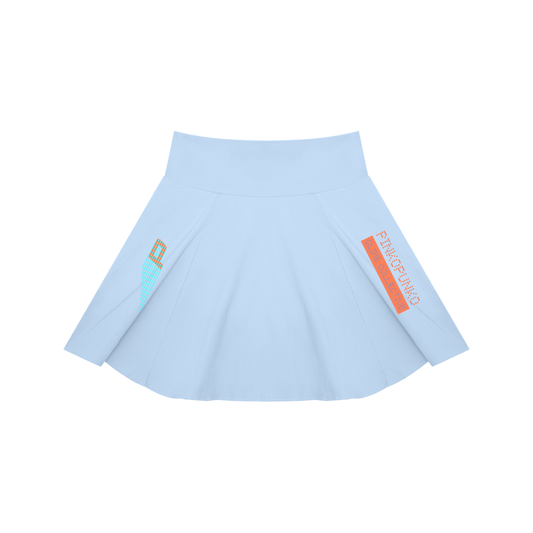 Run x Climb - Women's Pleated A-Line Skirt (Short)