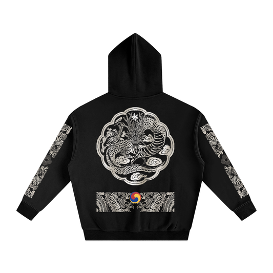 Royal Dragon Hanbok - Oversize Hoodie