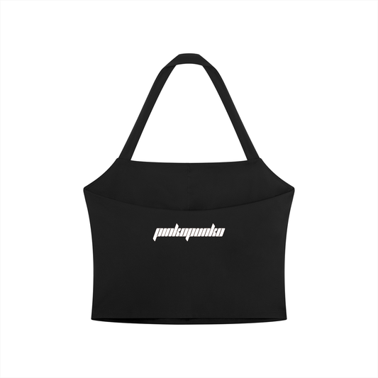 26 Essential - Halter Crop Sports Bra
