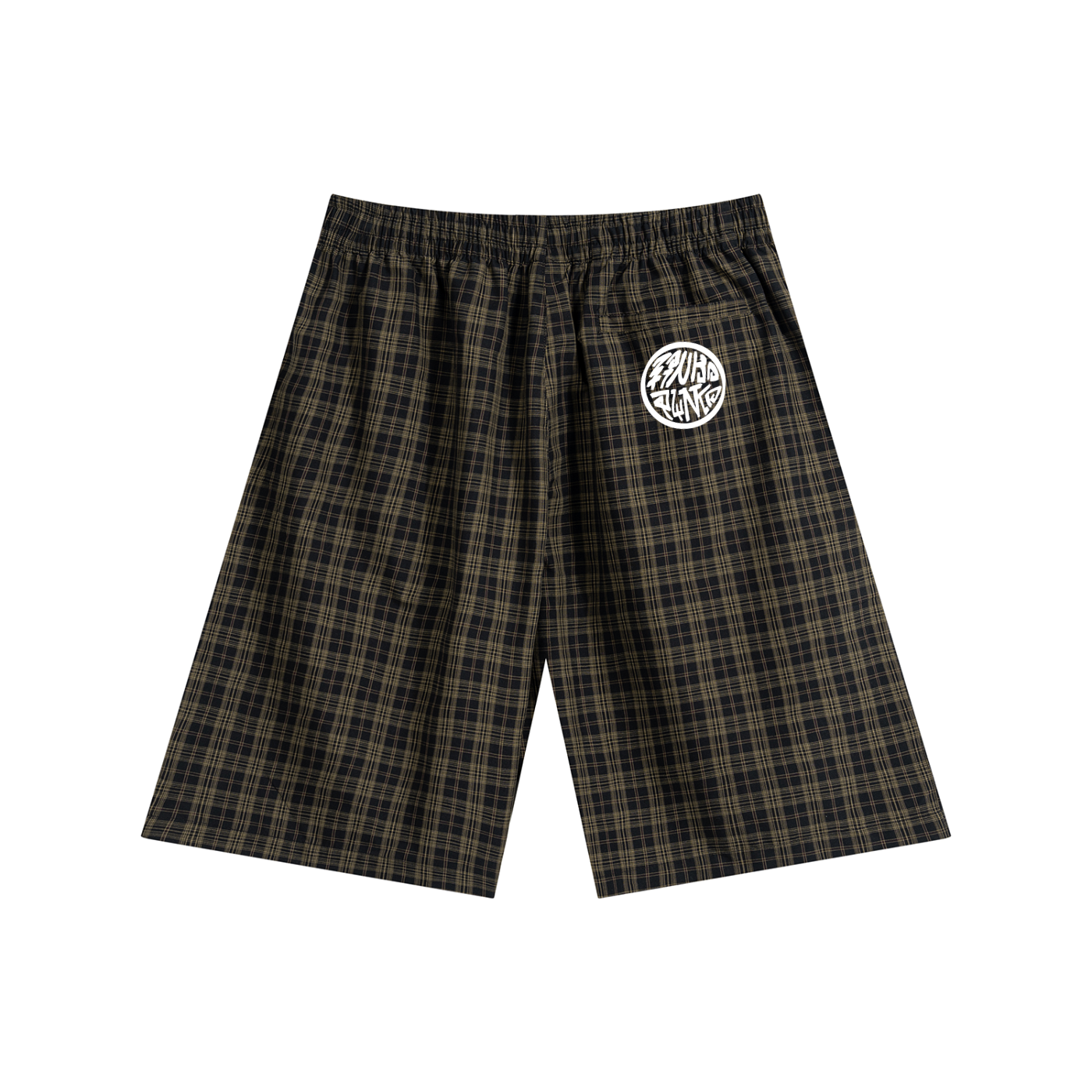 Staples - Plaid Wide Leg Shorts