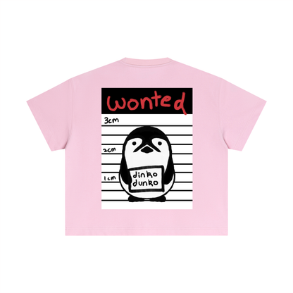 DinkoDunko: Wonted for Stealing Beta - Essential Boxy Tee