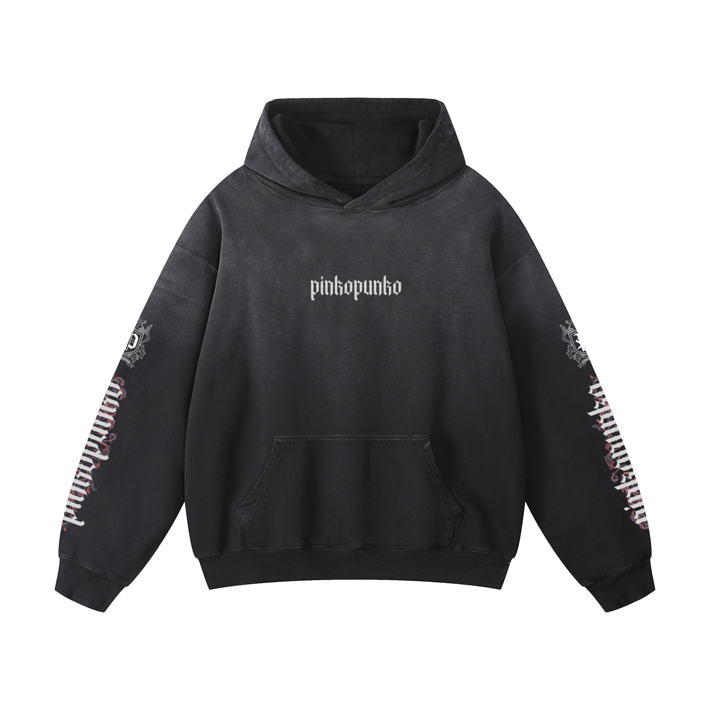 Just Rise Up - Heavyweight Sunfade Oversized Hoodie