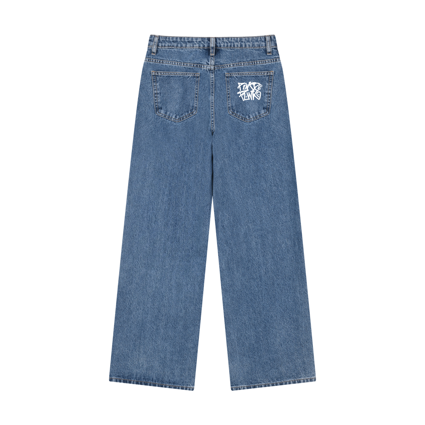 Simple - Wide Leg Denim Jeans