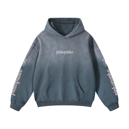 Just Rise Up - Heavyweight Sunfade Oversized Hoodie