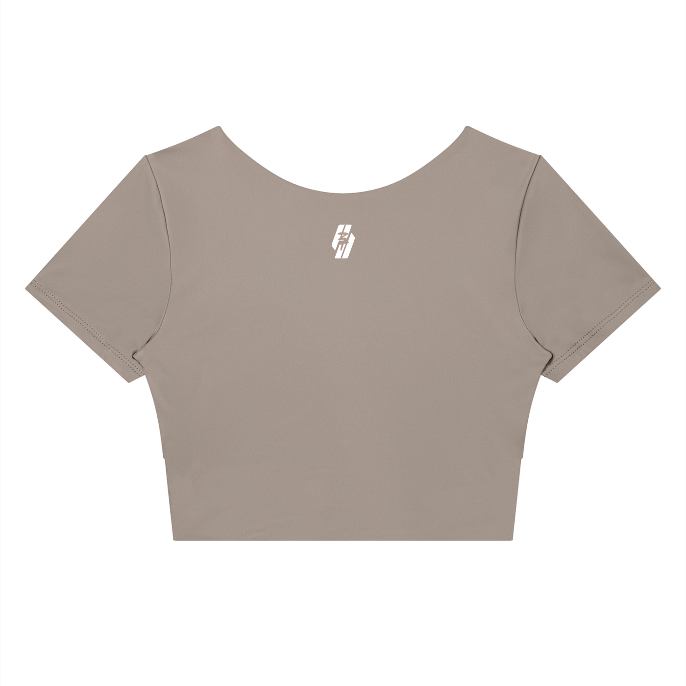 26 Essential - Women's Panelled Crop T-Shirt
