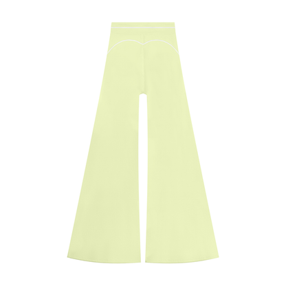 26 Essential - High Rise Topstitching Flared Leggings