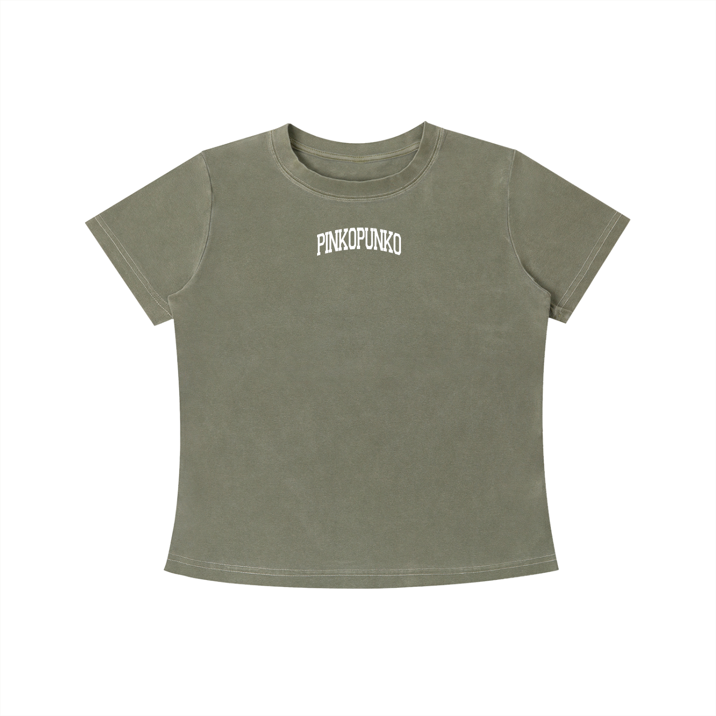 Summer Sunflowers - Washed Slim Fit Tee
