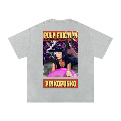 Pulp Friction - Washed Oversized Tee