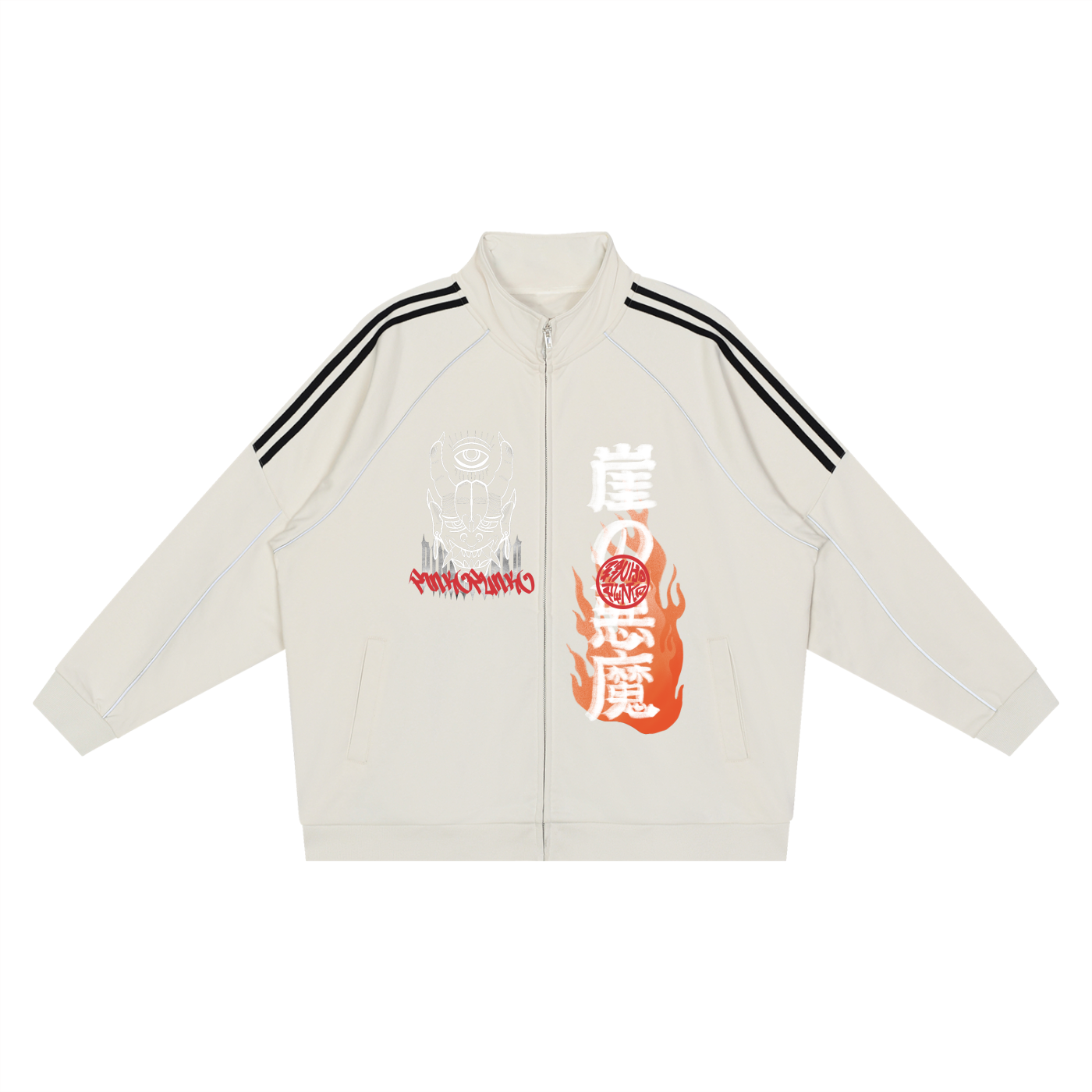 Demon of the Crag V2 - Reflection Striped Jacket