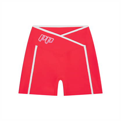 26 Essential - High Rise Color Block Shorts