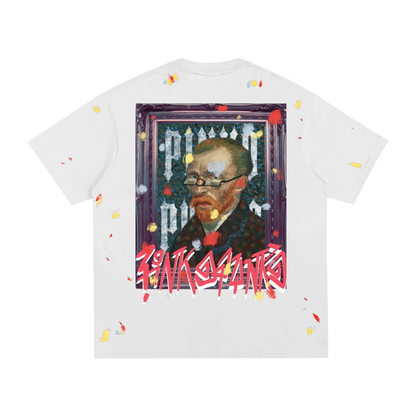 Vincent Van Goh Up (Remastered) - Paint Splatter T-Shirt