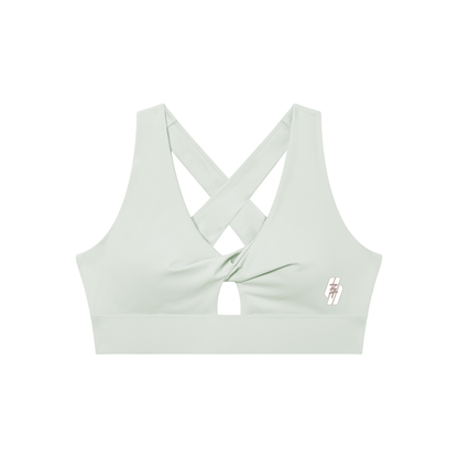 26 Essential - Twist Front V-Neck Sports Bra