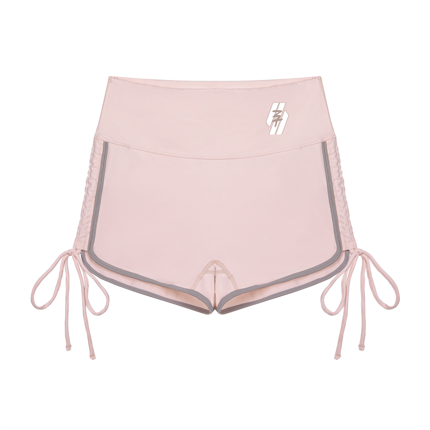 26 Essential - Women’s Color Block High Waisted Shorts