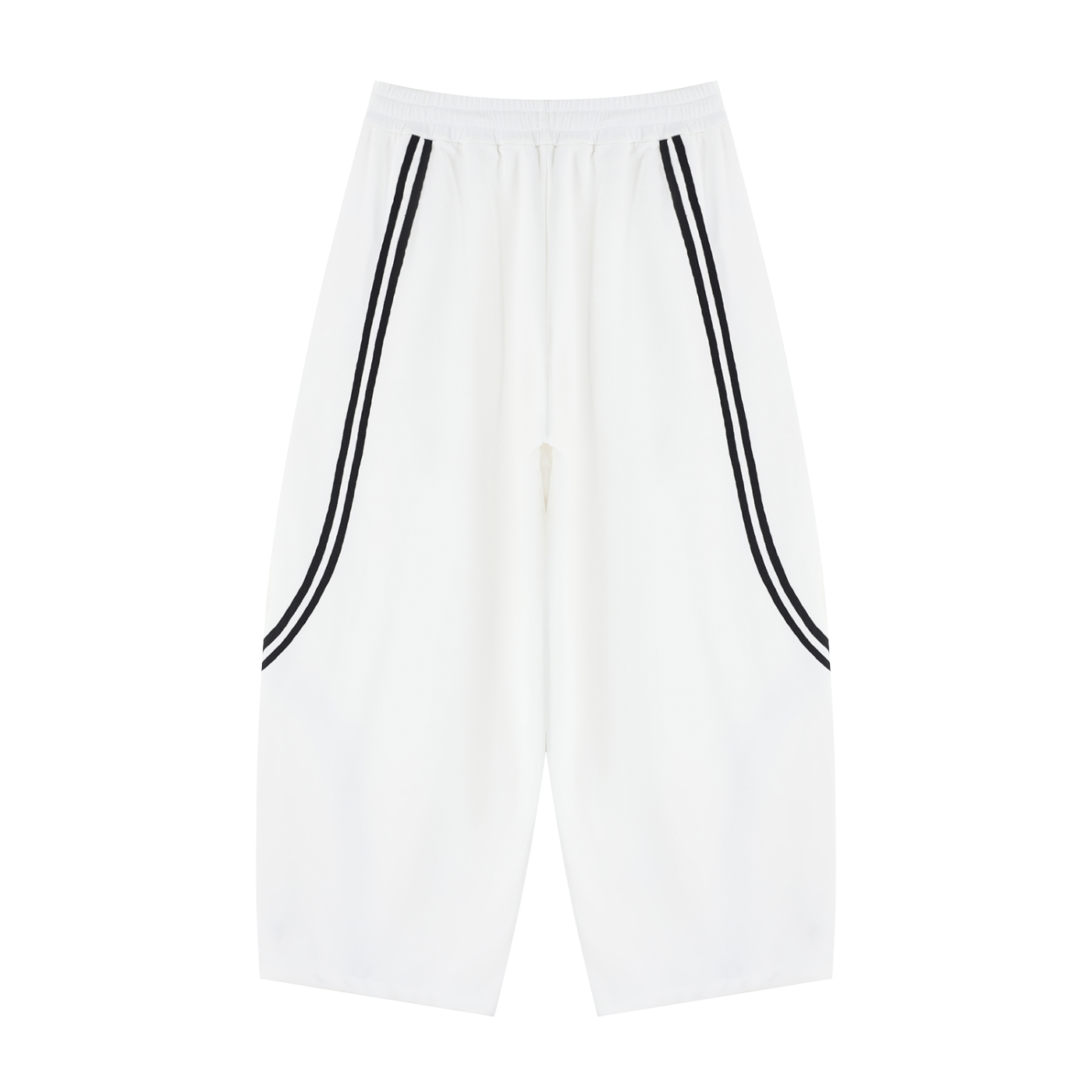 Graffiti - Wide Leg Piping Sweatpants