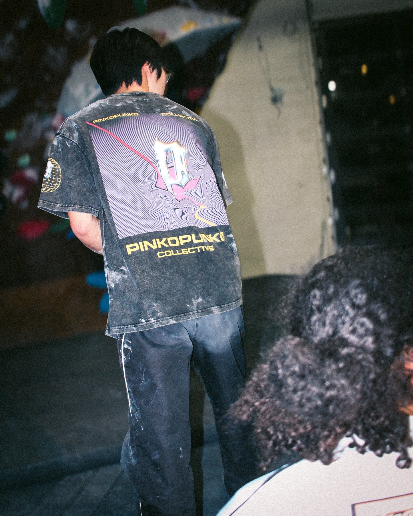 The Art in Motion - Oversized Washed Tee