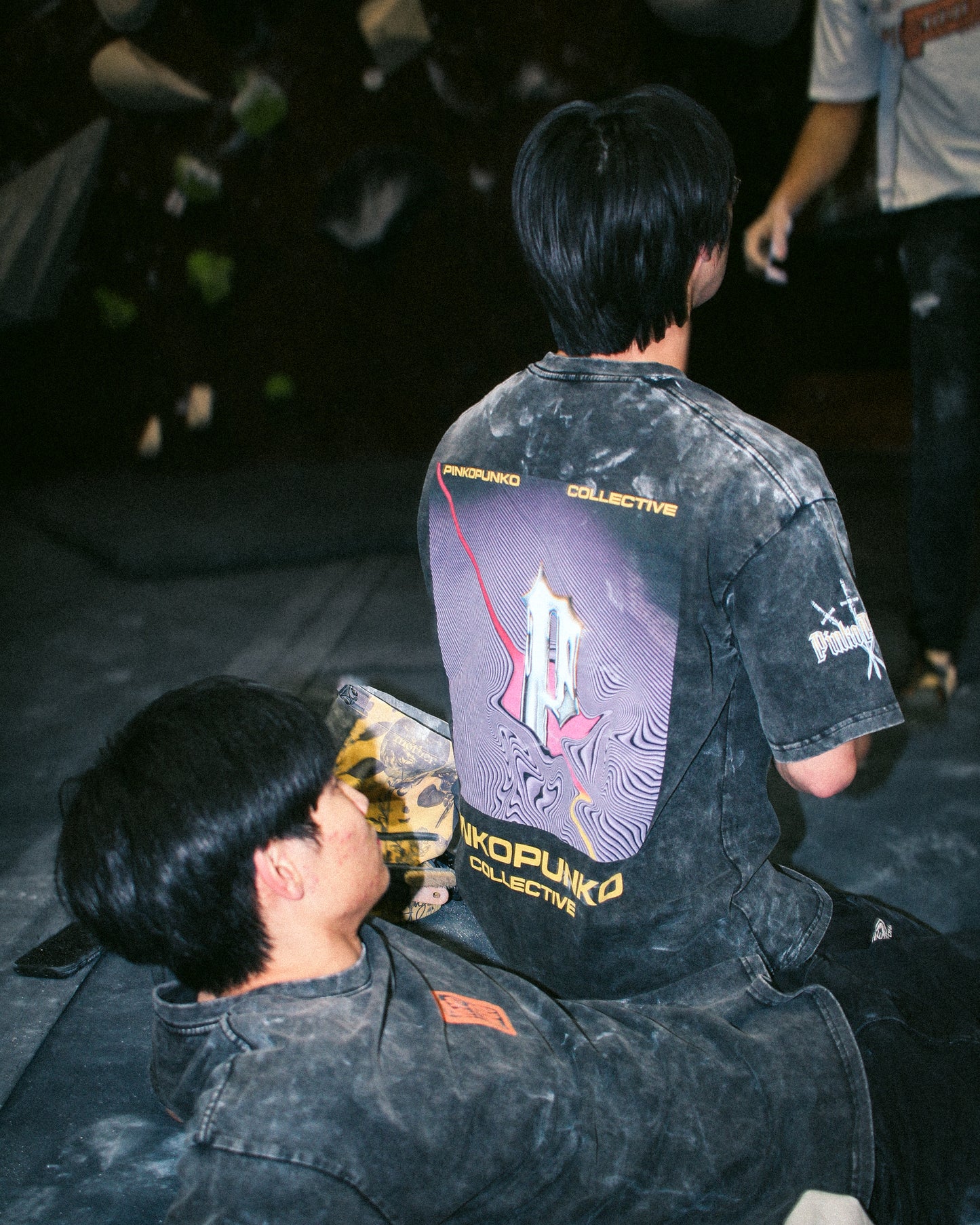 The Art in Motion - Oversized Washed Tee