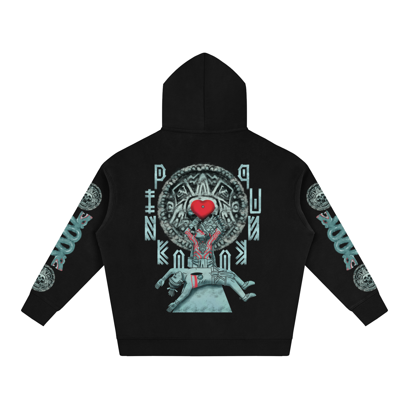 Match To Sacrifice - Oversize Fleeced Hoodie