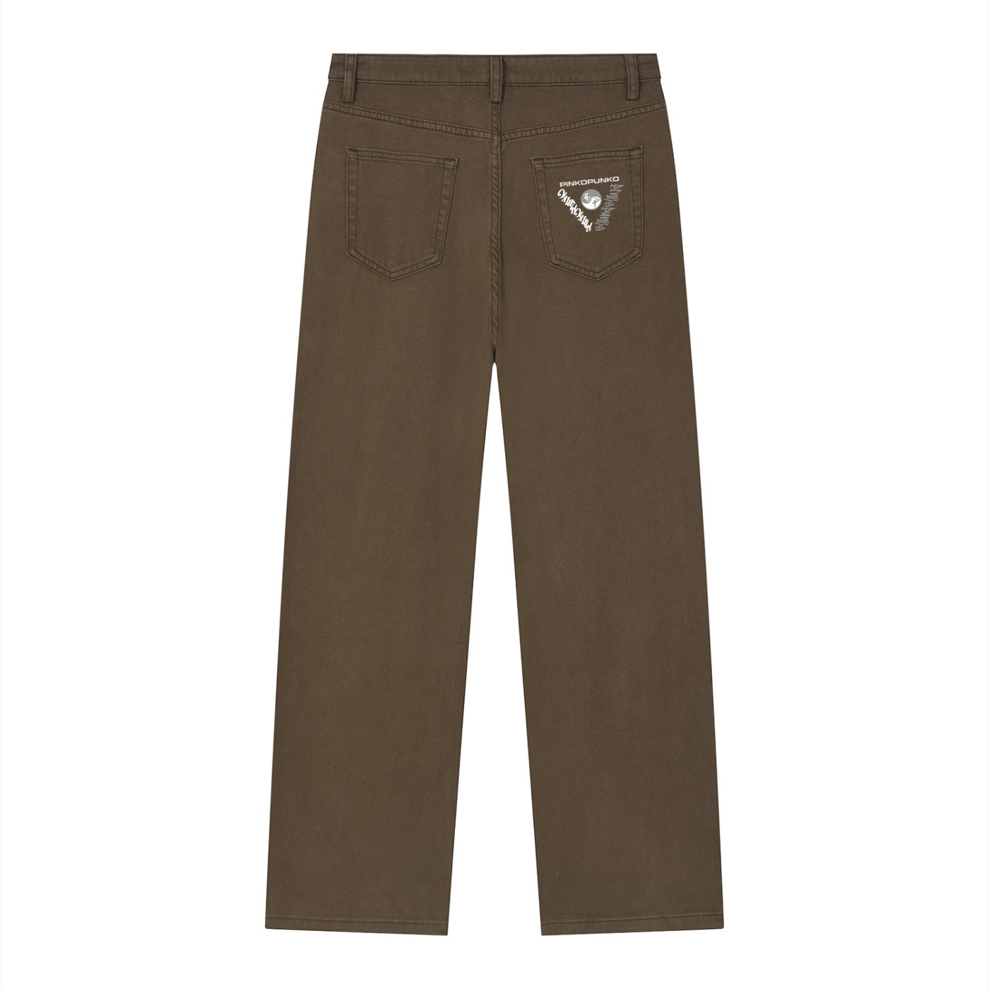 Iconic - Vintage Wash Straight Leg Jeans