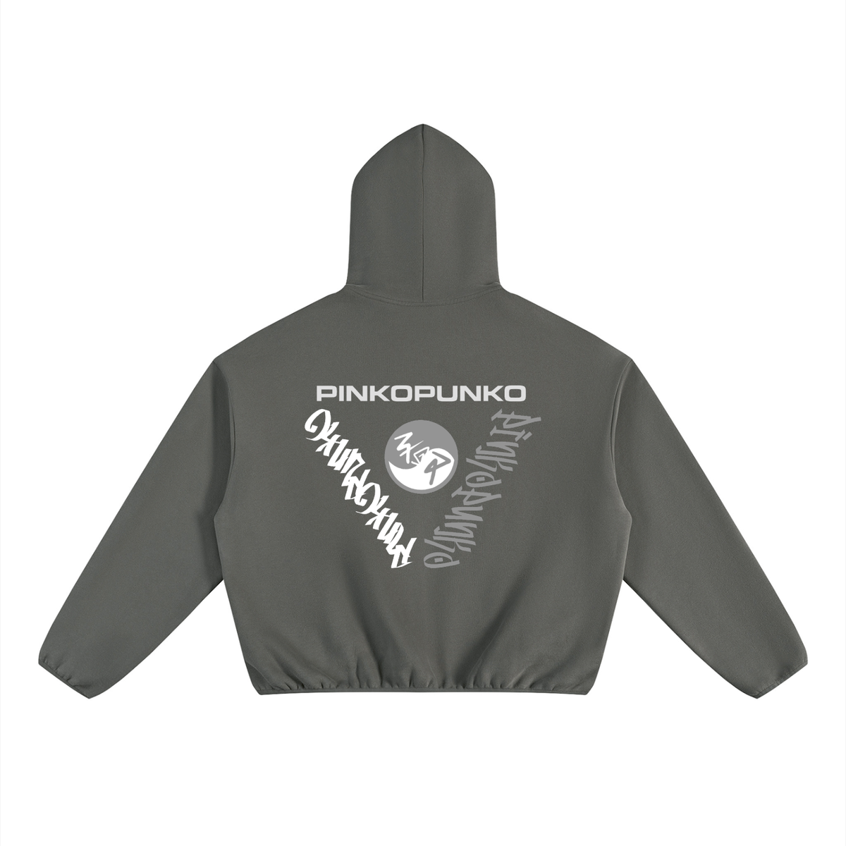 Iconic - Boxy Piping Fleece Hoodie