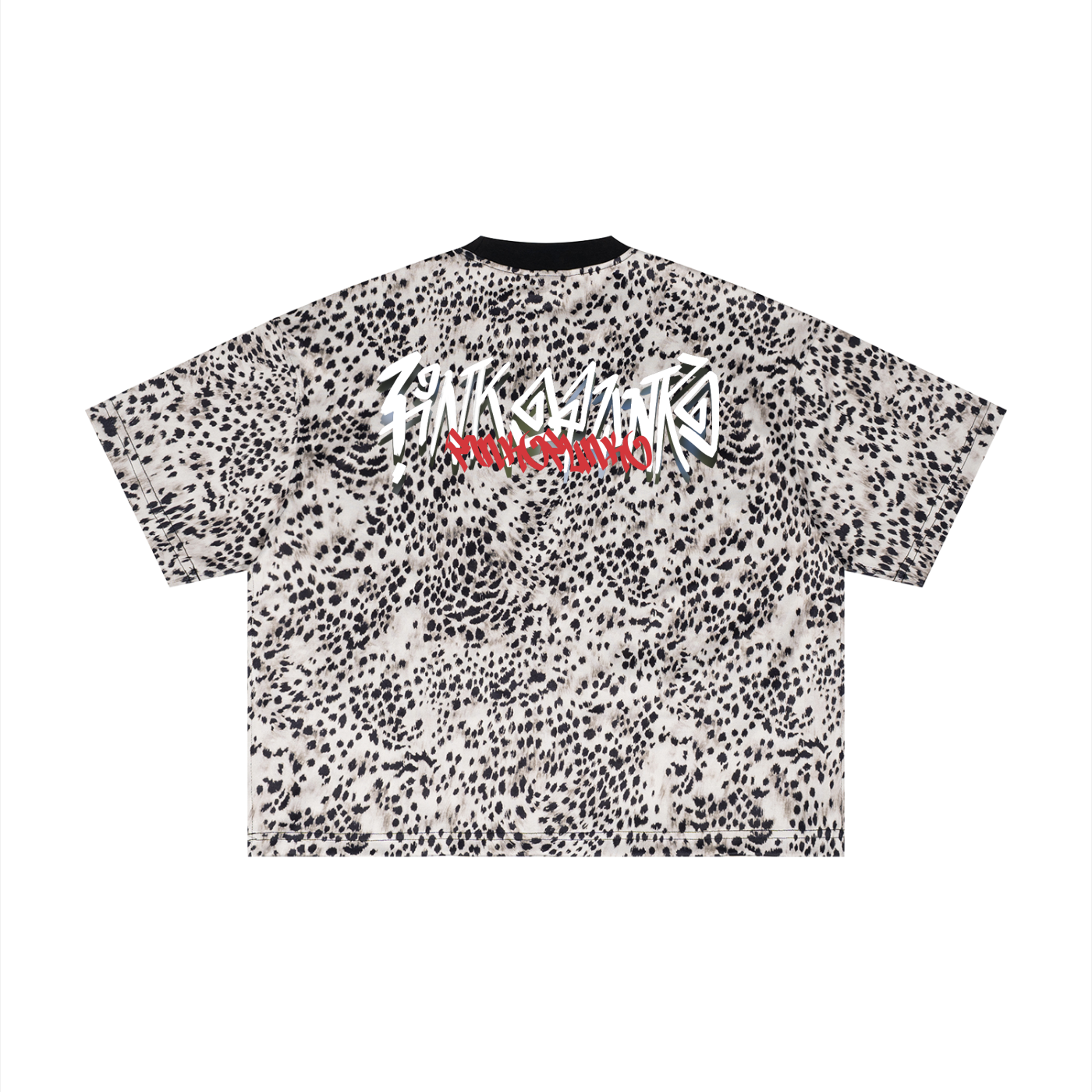 Meow - Leopard Boxy Tee