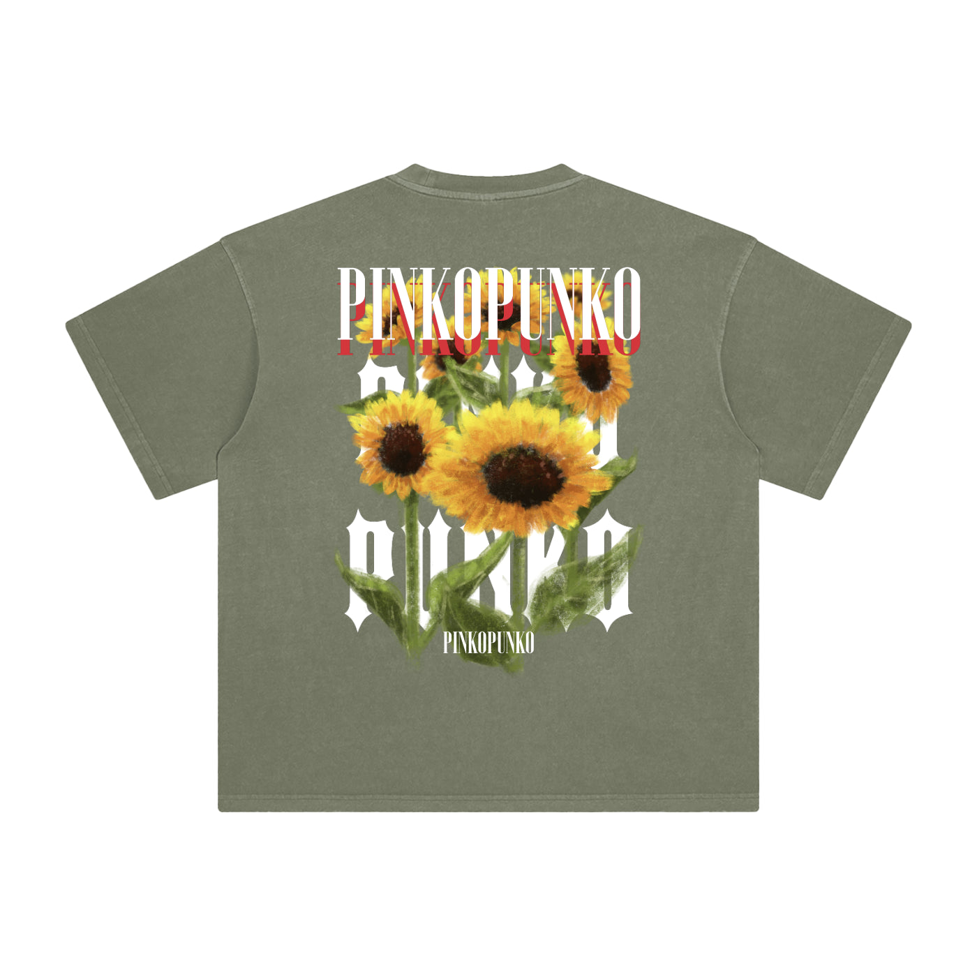 Summer Sunflowers - Enzyme Washed Tee