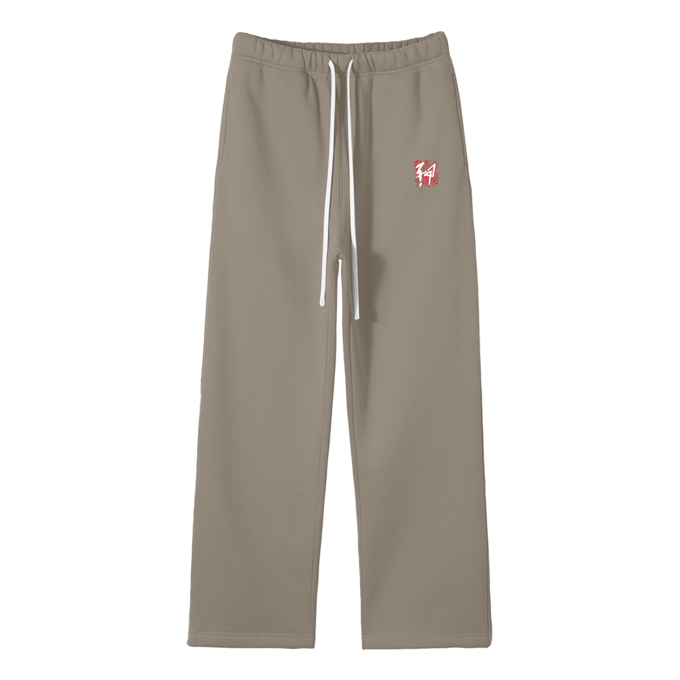 Simple Logo - Thick Straight Leg Sweatpants