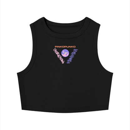 Inversion - Women's Tight Crewneck Crop Tank Top