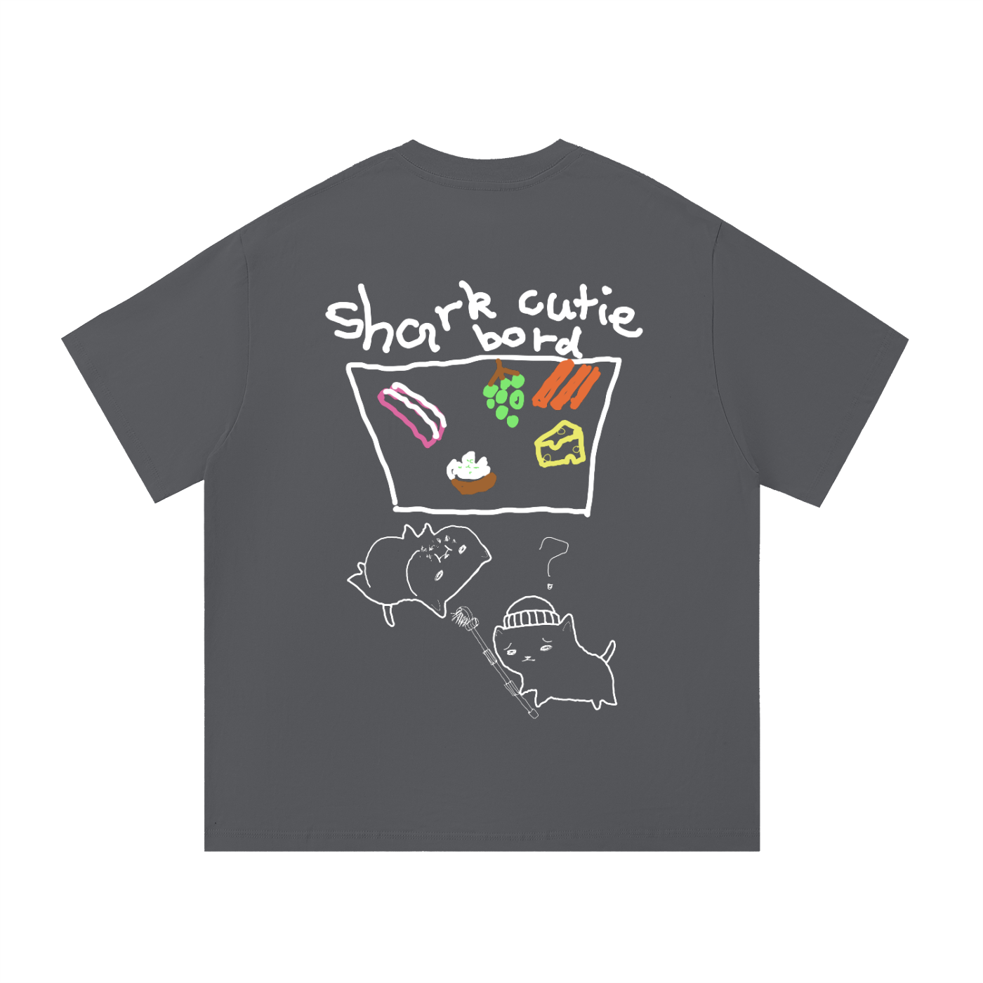 shark cutie board - Essential Cotton T-Shirt
