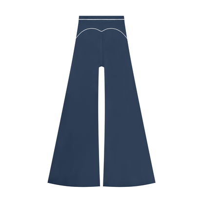 26 Essential - High Rise Topstitching Flared Leggings