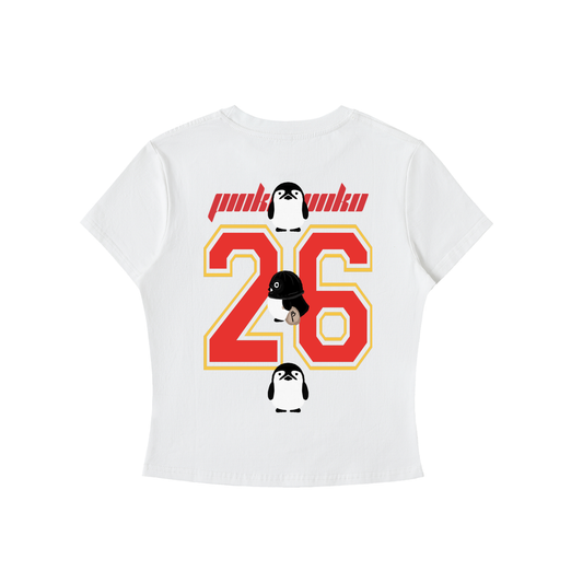 Wonted Dinko Dunko - Bodycon Crewneck Tee