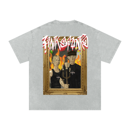 Climber's Gothic - Oversized Washed Tee