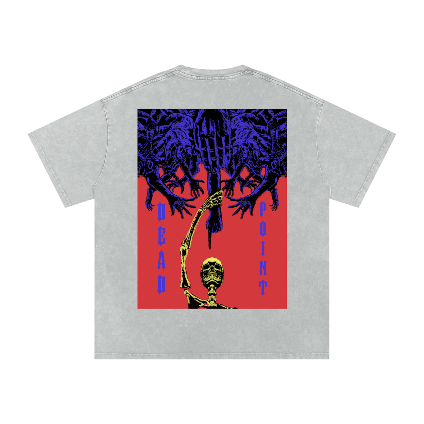 Domain Expansion: Dead Point - Washed Oversized Tee